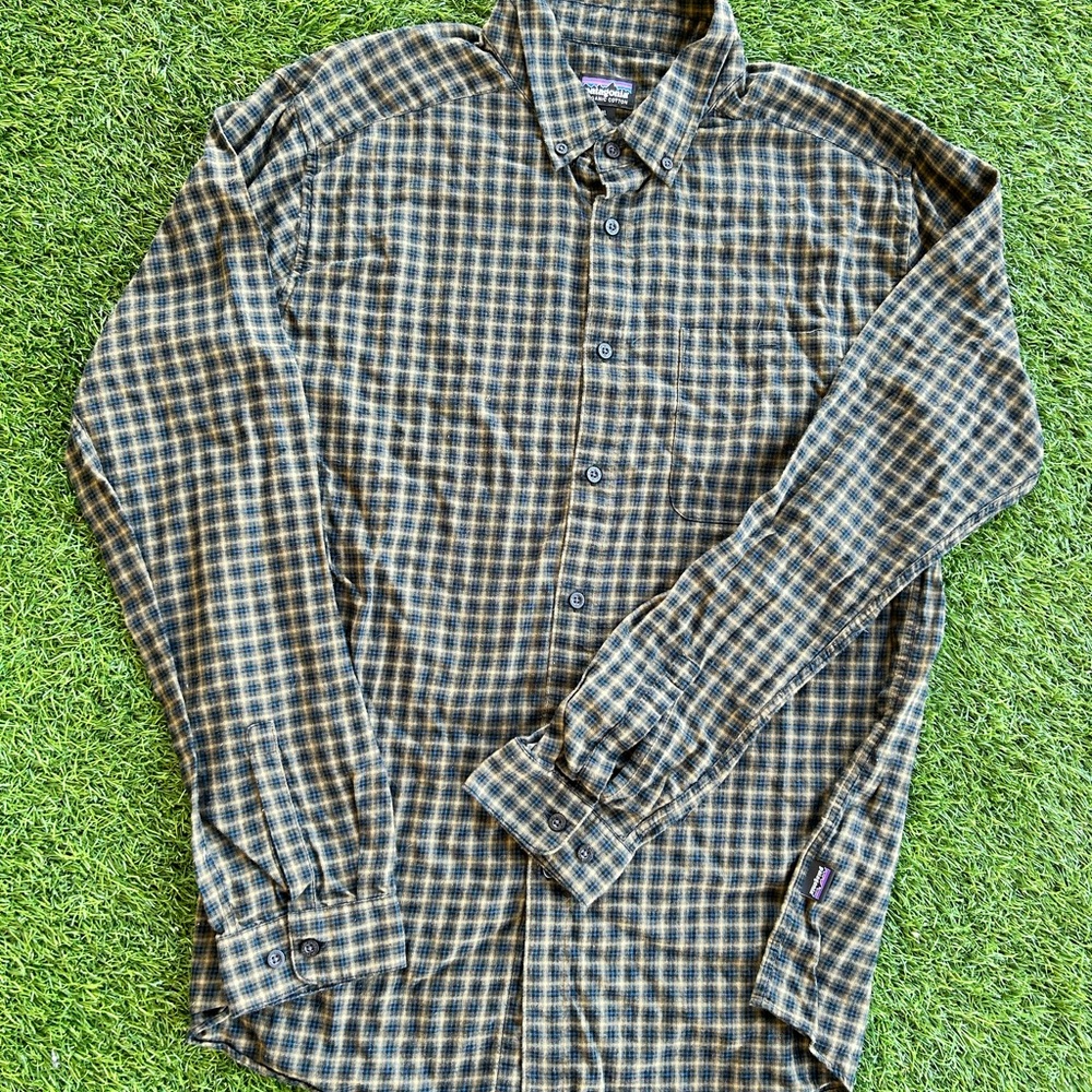 Patagonia Organic Men’s Plaid Flannel Men’s XL